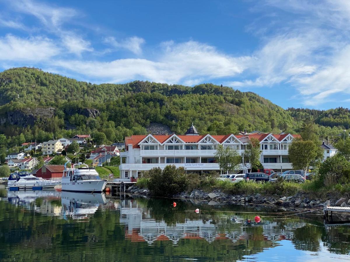 Sunde Fjord Hotel, Free And Easy Parking Solavagen Exterior photo
